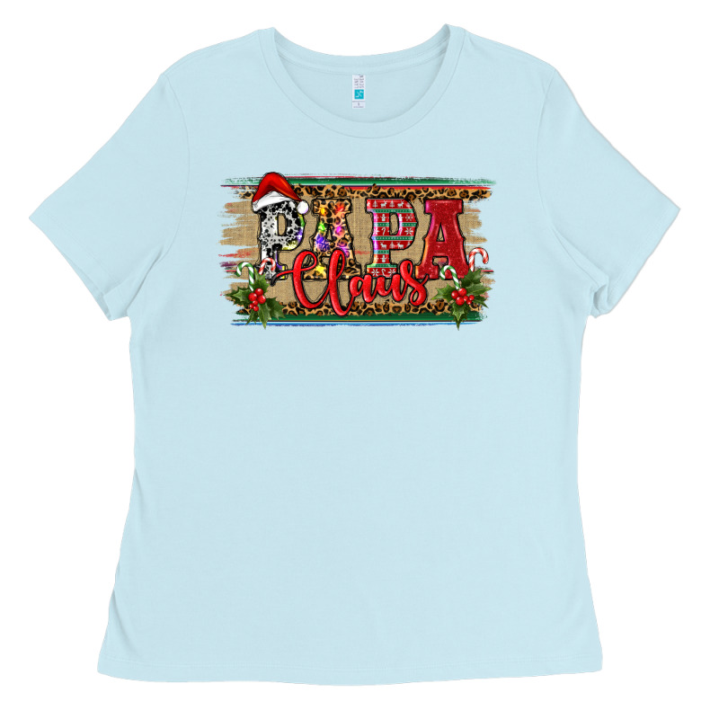 Christmas Western Papa Claus Ladies Tee by RanaPortraitStore | Teevron