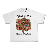 Lunar Rock life is better with a maltipoo Urban Heavy Tee - BarkalooDesign