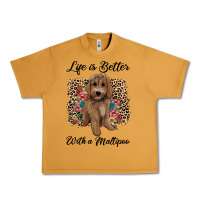 Peanut Butter life is better with a maltipoo Urban Heavy Tee - BarkalooDesign