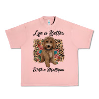 Salmon life is better with a maltipoo Urban Heavy Tee - BarkalooDesign