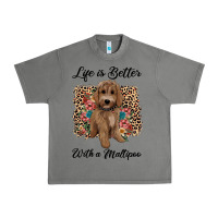 Tornado life is better with a maltipoo Urban Heavy Tee - BarkalooDesign