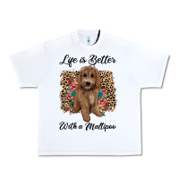 White life is better with a maltipoo Urban Heavy Tee - BarkalooDesign