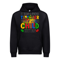 Black it takes a special teacher to hear what a child can't say Urban Hoodie - OliviaCreatesArt