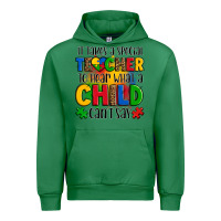Emerald it takes a special teacher to hear what a child can't say Urban Hoodie - OliviaCreatesArt