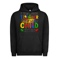 Pigment Black it takes a special teacher to hear what a child can't say Urban Hoodie - OliviaCreatesArt