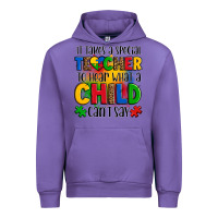 Tulip it takes a special teacher to hear what a child can't say Urban Hoodie - OliviaCreatesArt