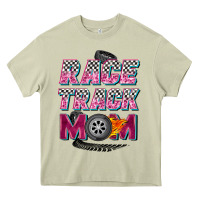 Mossy race track mom Heavy Core Tee - Zillion Design Studio