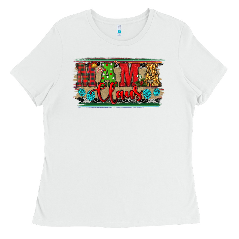 Christmas Western Mama Claus Ladies Tee by RanaPortraitStore | Teevron