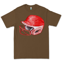 Cacao red softball helmet fa element Premium Tee - FaDigitalArtStudio