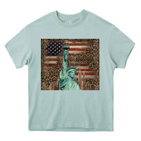Arona statue of liberty tumbler Heavy Core Tee - BarkalooDesign