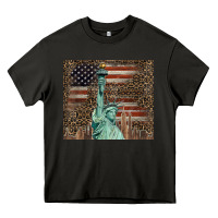 Asphalt statue of liberty tumbler Heavy Core Tee - BarkalooDesign