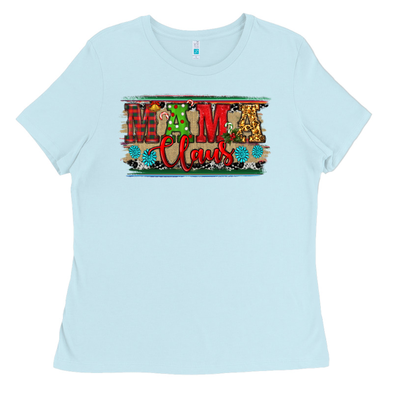 Christmas Western Mama Claus Ladies Tee by RanaPortraitStore | Teevron