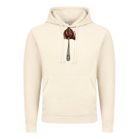 Vintage Artic spoon with chocolate Vintage Hoodie - AdoDesignShop