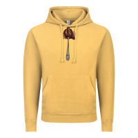 Vintage Mustard spoon with chocolate Vintage Hoodie - AdoDesignShop