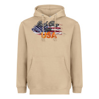 Mushroom God Bless The USA Heavyweight Hoodie - Bettercallsaul