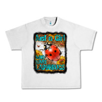 Lunar Rock Western Just A Girl Who Loves Ladybug Urban Heavy Tee - LillyAllenDesigns
