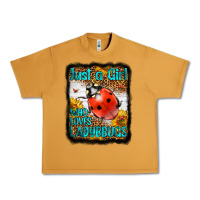 Peanut Butter Western Just A Girl Who Loves Ladybug Urban Heavy Tee - LillyAllenDesigns