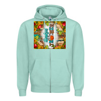 Seafoam thankful teacher fall tumbler Zipper Hoodie - BundleAndBundleShop