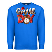 True Royal Game day Baseball Premium Sweatshirt - NancyCooperArtShop