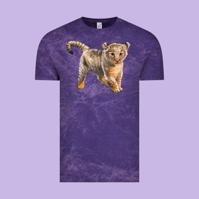 Baby Lion Vintage Tee Designed By Lillyallendesigns