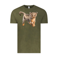 Vintage Olive baby lion Vintage Tee - LillyAllenDesigns