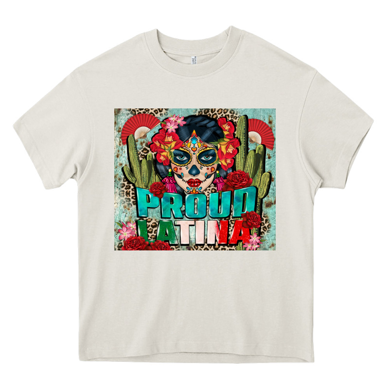Proud Latina Tumbler 3 Heavy Core Tee by CTS Tumbler Store | Teevron