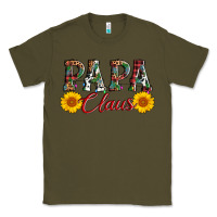 Army Green papa claus Classic Tee - AdoDesignShop