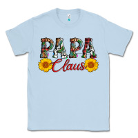 Dusty Blue papa claus Classic Tee - AdoDesignShop