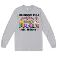 Moon Dust good morning world your little ray of sarcastic Long Sleeve Tee - MaliasSmallBusiness