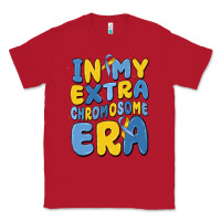 Red in my extra chromosome era Classic Tee - MaliasSmallBusiness