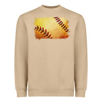 Mushroom softball brushstroke Heavyweight Sweatshirt - Jasminsmagicworld