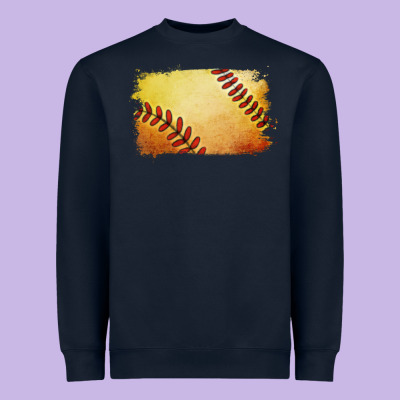 Softball Brushstroke Heavyweight Sweatshirt Designed By Jasminsmagicworld
