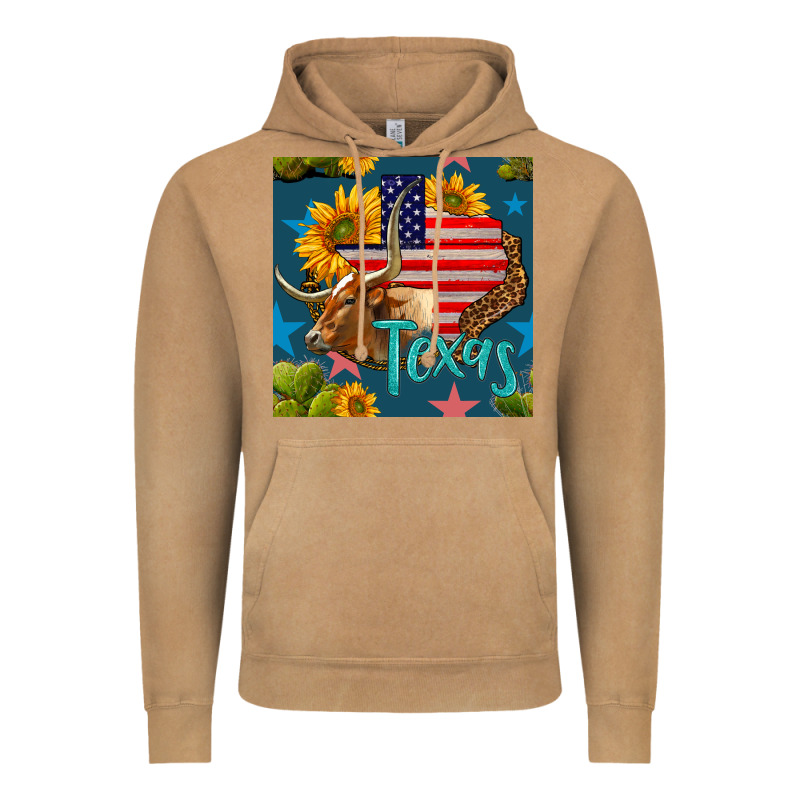 4th Of July Texas Map With Cow Seamless Pattern Vintage Hoodie by BundleAndBundleShop | Teevron