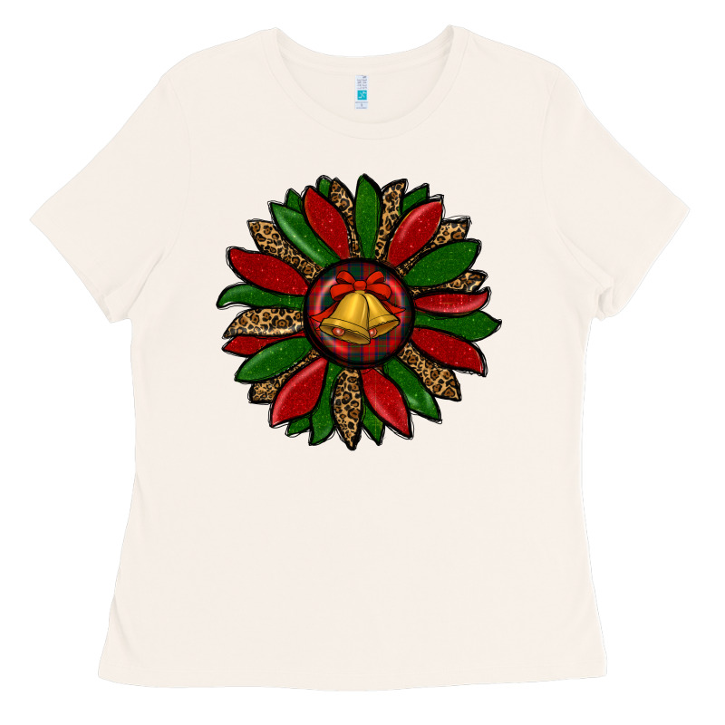 Christmas Sunflower Ladies Tee by RanaPortraitStore | Teevron