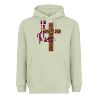 Matcha He Is Risen Leopard Heavyweight Hoodie - Bettercallsaul