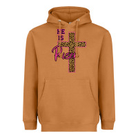 Meerkat He Is Risen Leopard Heavyweight Hoodie - Bettercallsaul