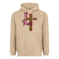 Mushroom He Is Risen Leopard Heavyweight Hoodie - Bettercallsaul