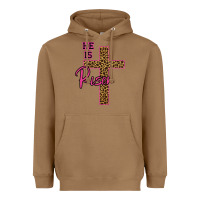 Toasted Coconut He Is Risen Leopard Heavyweight Hoodie - Bettercallsaul