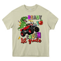 Mossy ready to crush 1st grade Heavy Core Tee - Zillion Design Studio