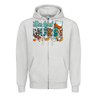 Dove Grey thankful nurse Zipper Hoodie - BundleAndBundleShop