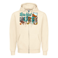 Sandshell thankful nurse Zipper Hoodie - BundleAndBundleShop