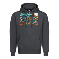 Smoke thankful nurse Zipper Hoodie - BundleAndBundleShop
