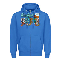 True Royal thankful nurse Zipper Hoodie - BundleAndBundleShop