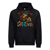 Black the world needs more cowboys Urban Hoodie - OliviaCreatesArt