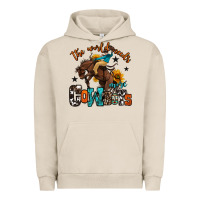 Pigment French Oak the world needs more cowboys Urban Hoodie - OliviaCreatesArt