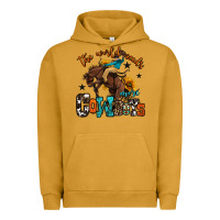 Pigment Peanut Butter the world needs more cowboys Urban Hoodie - OliviaCreatesArt