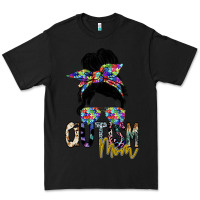 Black autism mom Premium Tee - SublimationCraftShop