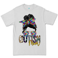 Dove Grey autism mom Premium Tee - SublimationCraftShop