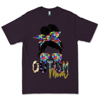 Plum autism mom Premium Tee - SublimationCraftShop