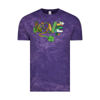 Cloud Purple st. patricks day nurse love medical love Vintage Tee - BarkalooDesign